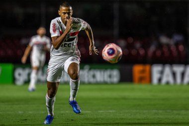 SAO PAULO, SP, BRAZIL: Brezilya 'daki iki Campeonato Brasileiro Srie A takımı arasında futbol maçı