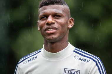 Sao Paulo - 3 Mart 2020: Sao Paulo takımının eğitimi sırasında. Eylem, Sao Paulo 'nun batısındaki Barra Funda' nın tomografisinde gerçekleştirildi.