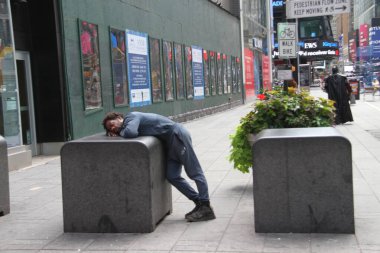 NEW YORK (USA) - 22 .01.2020: bir salgın sırasında COVID-19