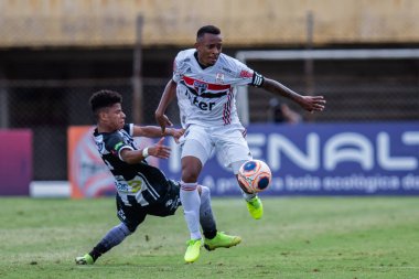 SAO PAULO, SP, BRAZIL: Brezilya 'daki iki Campeonato Brasileiro Srie A takımı arasında futbol maçı