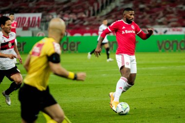 Porto Alegre, 29 Ekim. 2020: COPA DO BRASIL - GREMIO X JUVENTUDE - Gremio vs Juventude arasındaki maç, Gremio 'daki Arena' da Copa do Brazil 'in 16.