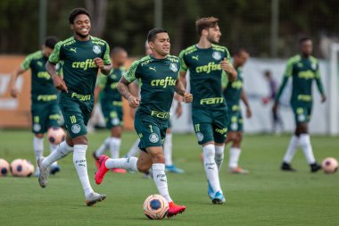 Sao Paulo - 02 Şubat 2020: Futbol, PALMEIRAS EĞİTİMİ