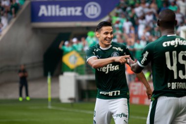 SAO PAULO, SP, BRAZIL: Brezilya 'daki iki Campeonato Brasileiro Srie A takımı arasında futbol maçı