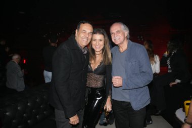 Sao Paulo (SP), 09 / 27 / 2019 - Marco Camargo, müzik yapımcısı, onur şarkıcısı Alex Fava, yeni klibi 