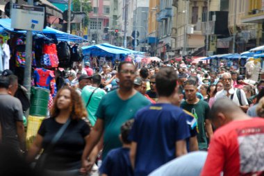 SAO PAULO, SP, BRASIL - Sao Paulo, Brezilya 'da Yaşam Sahnesi
