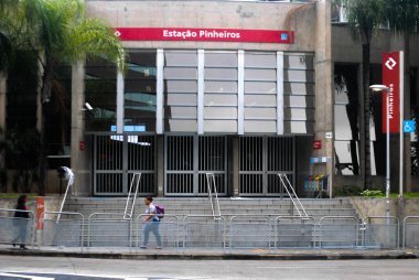Sao Paulo (SP), 10/02/2020 -  Closed metro in Sao Paulo, Brazil