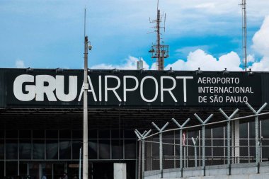 GuARULHOS, Sao Paulo - 11 Ocak 2020: bir salgın sırasında COVID 2019