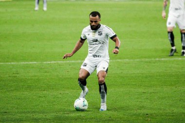 SAO PAULO, SP, BRAZIL, 28.11.2020: Sao Paulo, Brezilya 'da iki takım arasında futbol maçı