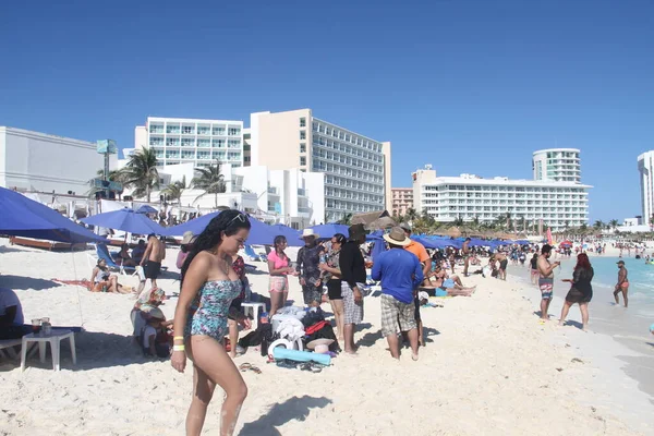 Cancun Mexiko Vacker Tropisk Semesterort Cancun Mexiko — Stockfoto