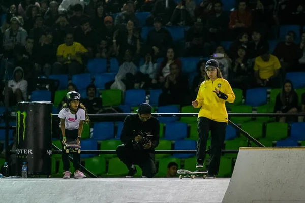 Sao Paulo 2019 Como Brasileira Pamela Rosa Campea Mundial Skate —  Fotos de Stock