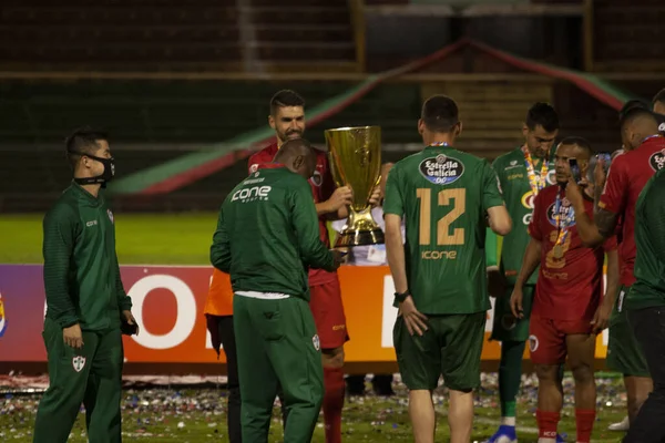 Spo Corinthians Won Brazilian 1St Division Female Soccer League December — Stock Photo, Image