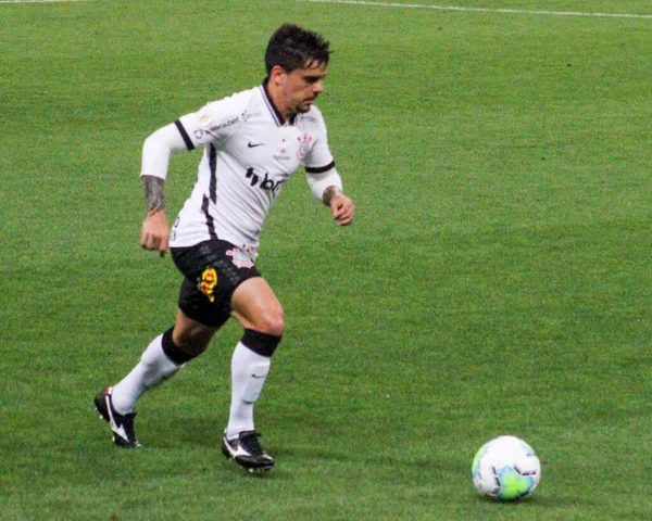 Liga Nacional Fútbol Brasil Sao Paulo Brasil Partido Fútbol Campeonato —  Fotos de Stock