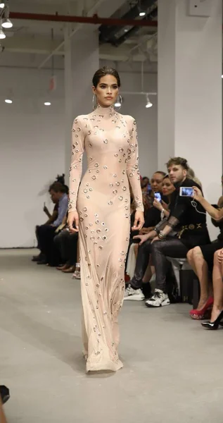 Nova York Eua 2019 Fdla Fashion Semana Nueva York Modelos —  Fotos de Stock