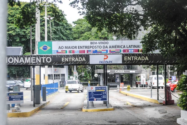 Enero 2021 Sao Paulo Brasil Los Titulares Licencias Ceagesp Protestan — Foto de Stock