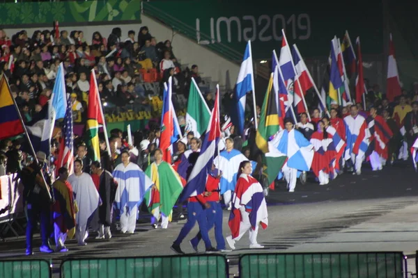 Lima Louisiana 2019 Japonsko Americké Hry Lima 2019 Závěrečná Party — Stock fotografie