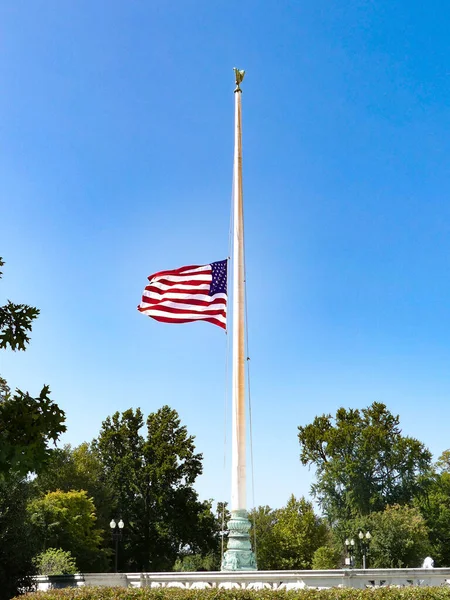 Washington Usa 2020 Solemn Vigil Supreme Court Justice Ruth Ginsburg — Stock Photo, Image