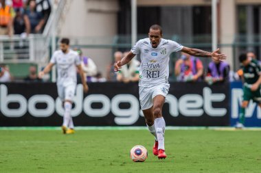 SAO PAULO, SP, BRAZIL: Brezilya 'daki iki Campeonato Brasileiro Srie A takımı arasında futbol maçı