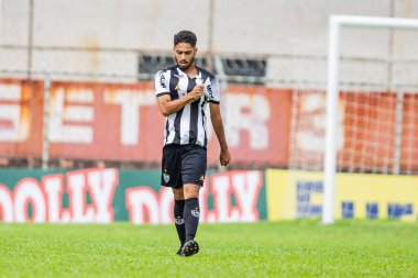 SAO PAULO, SP, BRAZIL: Brezilya 'daki iki Campeonato Brasileiro Srie A takımı arasında futbol maçı
