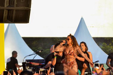 Sao Paulo, 25 Ocak 2020 - SAMBA VAI VAI OKULU TEKNİKİ - Escola de Samba Vai Vai 'nin teknik provası Sao Paulo' nun kuzeyinde Anhembi 'de gerçekleşti. 