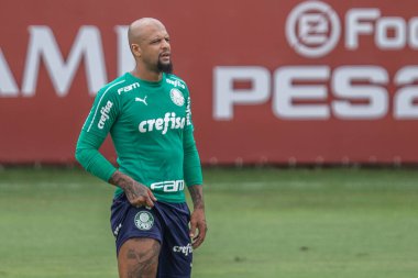 SAO PAULO, SP, BRAZIL: Brezilya 'daki iki Campeonato Brasileiro Srie A takımı arasında futbol maçı