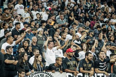 SAO PAULO - OCT 19, 2019: CORINTHIANS VS CRUZEIRO during the match between valid for the 27th round of the Brazilian Championship, at the Corinthians Arena in Itaquera