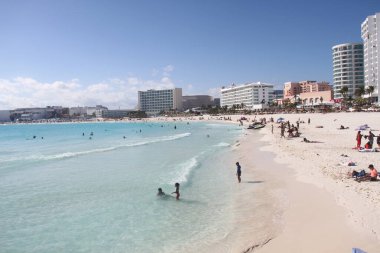 Cancun, Meksika: Güzel tropikal tatil beldesi Cancun, Meksika