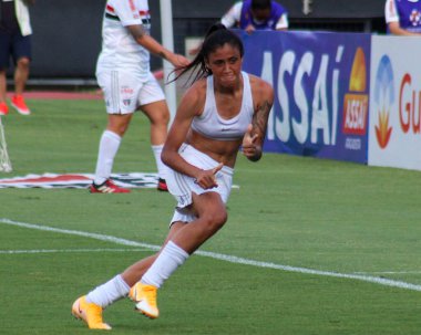 (Korintliler Brezilya 1. Lig Kadın Futbol Ligi 'ni kazandılar. 6 Aralık 2020, Sao Paulo, Brezilya: Corinthians, Avai-Kindermann 'ı yenerek 2020 Brezilya 1. Lig bayanlar futbol ligi şampiyonu oldu.