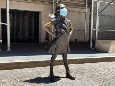 NEW YORK (USA) - 22 .01.2020: bir salgın sırasında COVID-19