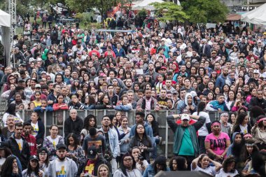 GuARULHOS, Sao Paulo - 11 Ocak 2020: bir salgın sırasında COVID 2019