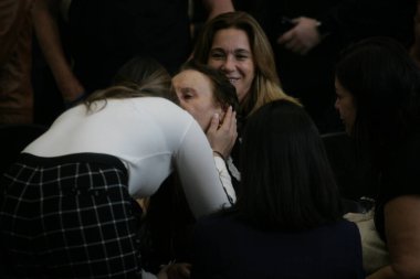 SAO PAULO, SP, 28.11.2019 - Velorio Gugu cenaze törenindeki insanlar 