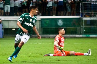 SAO PAULO, SP, BRAZIL: Brezilya 'daki iki Campeonato Brasileiro Srie A takımı arasında futbol maçı