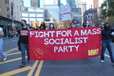 NEW YORK (USA) - 22 .01.2020: bir salgın sırasında COVID-19