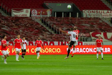 SAO PAULO, SP, BRAZIL: Brezilya 'daki iki Campeonato Brasileiro Srie A takımı arasında futbol maçı