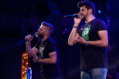 Sao Paulo, 25 Ocak 2020 - SAMBA VAI VAI OKULU TEKNİKİ - Escola de Samba Vai Vai 'nin teknik provası Sao Paulo' nun kuzeyinde Anhembi 'de gerçekleşti. 