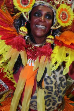 Rio de Janeiro - RJ, 25 / 02 / 2020 - Escola de samba Salgueiro, Brezilya karnavalı 