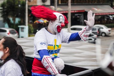 GUARULHOS, Sao Paulo - 14 Mart 2020 İSA İÇİN GÖREVLİ VE PARADE OLACAK