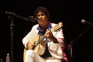 Brezilyalı Jorge Vercillo 'nun müzikal gösterisi. 4 Aralık 2020, Sao Paulo, Brezilya: Konuklar ve Jorge VErcillo çok spesifik bir gösteri 