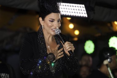 FLORIANOPOLIS, SC, 14.11.2019 - Şarkıcılar ve aktörlerle Folianopolis festivali 