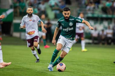 SAO PAULO, SP, BRAZIL: Brezilya 'daki iki Campeonato Brasileiro Srie A takımı arasında futbol maçı
