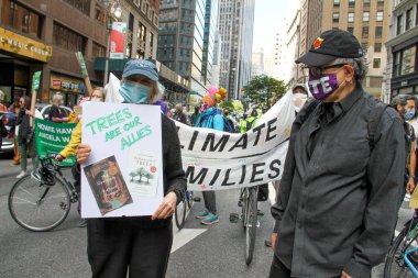 NEW YORK, 28 / 08 / 2020 - Siyahi HAYATLARI DURANTE O 57 ANIVERSARIO DA HISTORICA MARCHA DE MARTIN LUther King