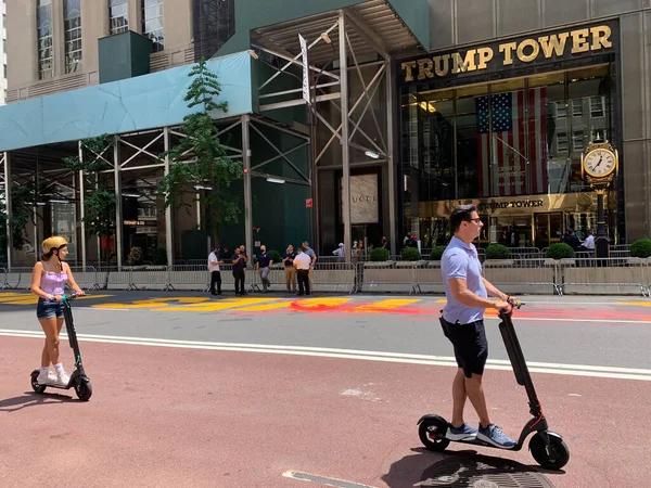 Nova York Eua Apesar Reabertura Cidade Nova York Nesta Semana — Fotografia de Stock