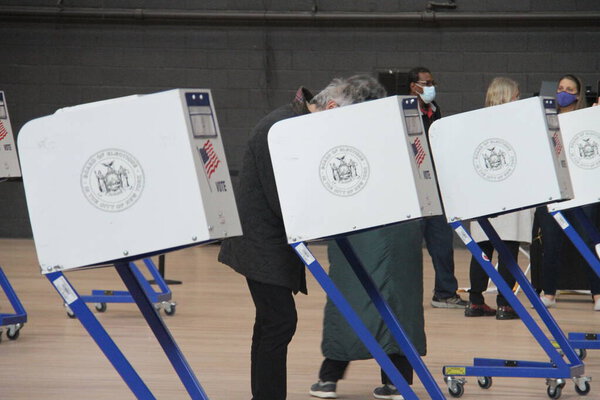 НЬЮ-ЙОРК (США) - 22 января 2020 года: во время пандемии КОВИД-19