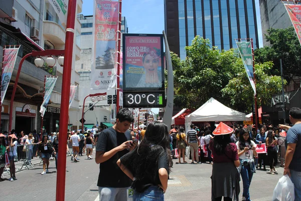 Sao Paulo Warm Weer Aguascalientes Brazilië — Stockfoto