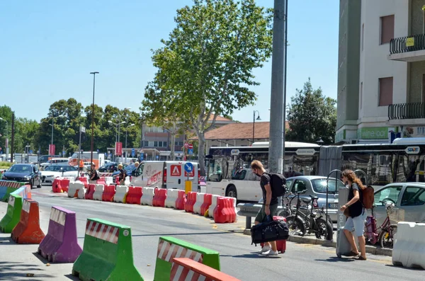 Rimini Una Opción Vacaciones Para Los Turistas Julio 2020 Rímini —  Fotos de Stock