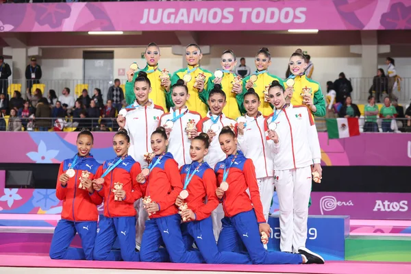 Lima Peru Competição Multiesportiva Dos Jogos Pan Americanos Panamericanos 2019 — Fotografia de Stock