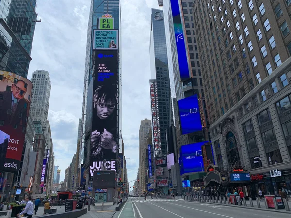 Nova York Eua Apesar Reabertura Cidade Nova York Nesta Semana — Fotografia de Stock