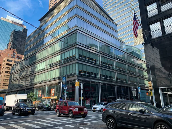 New Heavy Traffic Manhattan Detriment Pedestrians July 2020 Manhattan New — Stock Photo, Image