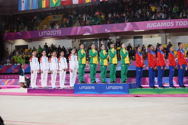 Lima Peru Competição Multiesportiva Dos Jogos Pan Americanos Panamericanos 2019 — Fotografia de Stock