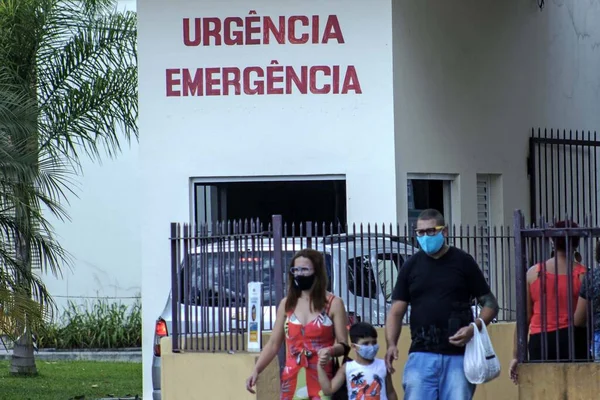 圣保罗Guarulhos 2020年1月11日 在一场大流行病期间 — 图库照片