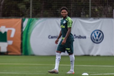 SAO PAULO, SP, BRAZIL: Brezilya 'daki iki Campeonato Brasileiro Srie A takımı arasında futbol maçı